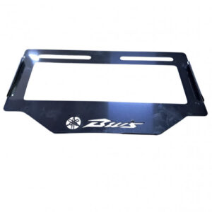 PORTA PLACA CROMO BWS