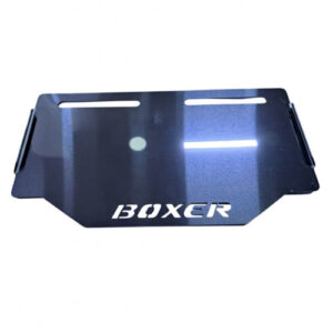 PORTA PLACA CROMO BOXER