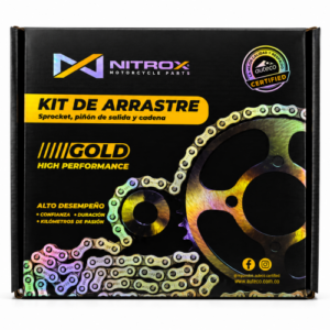 KIT ARRASTRE GOLD 14T-39T-520H-112L-6H PULSAR NS 200,PULSAR NS 200 FI