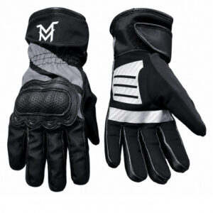 GUANTES MOTO MELLOS TERMICOS WP NEGRO BLANCO M