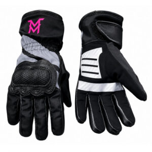 GUANTES MOTO MELLOS TERMICOS WP NEGRO FUCSIA M