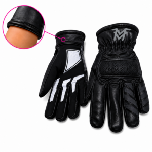 GUANTE MOTO MELLOS NEGRO GRIS GEAR PRO IMPERMEABLE L
