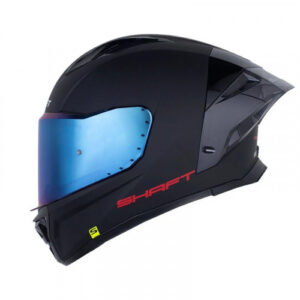 CASCO INTEGRAL SHAFT 596 SP SOLID NEGRO ROJO VISOR IRIDIUM M (192112)