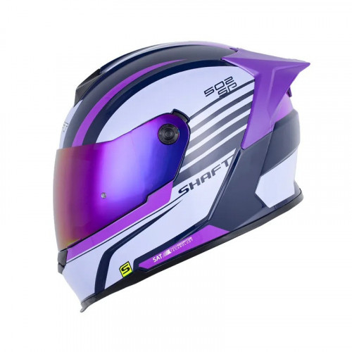 CASCO INTEGRAL SHAFT 502 SP FALL AZUL MORADO VISOR IRIDIUM S (198686)