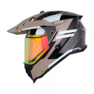 CASCO MULTIPROPOSITO SHAFT MX360 FLUSH NEGRO ARENA VISOR REVO XL (199285)