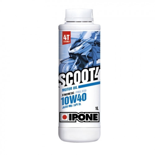 ACEITE IPONE SINTETICO SCOOT 4 10W-40 1L