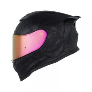 CASCO INTEGRAL HRO 506 SP ROUGH NEGRO GRIS VISOR IRIDIUM L (196319)