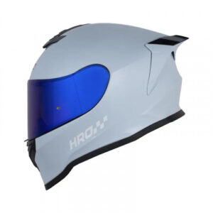 CASCO INTEGRAL HRO 506 SP SOLID AZUL CLARO BLANCO VISOR IRIDIUM M (193622)