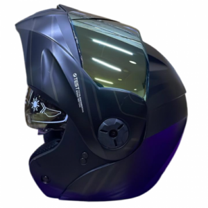 CASCO ABATIBLE ICH 3110 REPLACED NEGRO GRIS MATE VISOR DORADO XL (208843)