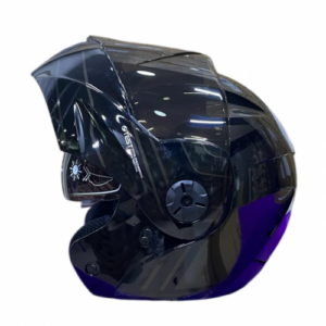 CASCO ABATIBLE ICH 3110 REPLACED NEGRO GRIS OSCURO BRILLO VISOR SMOKE XL (208847)