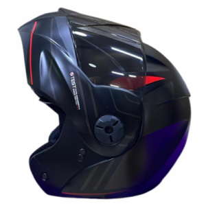 CASCO ABATIBLE ICH 3110 REPLACED NEGRO GRIS ROJO VISOR SMOKE L (208890)