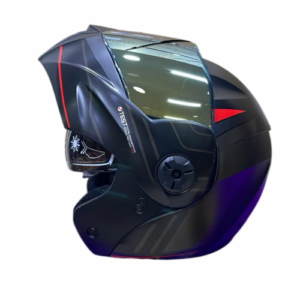 CASCO ABATIBLE ICH 3110 REPLACED NEGRO GRIS OSCURO VISOR DORADO L (208882)