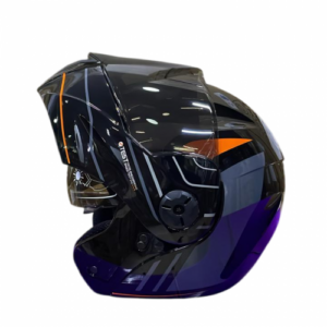 CASCO ABATIBLE ICH 3110 REPLACED NEGRO GRIS OSCURO VISOR SMOKE M (208873)