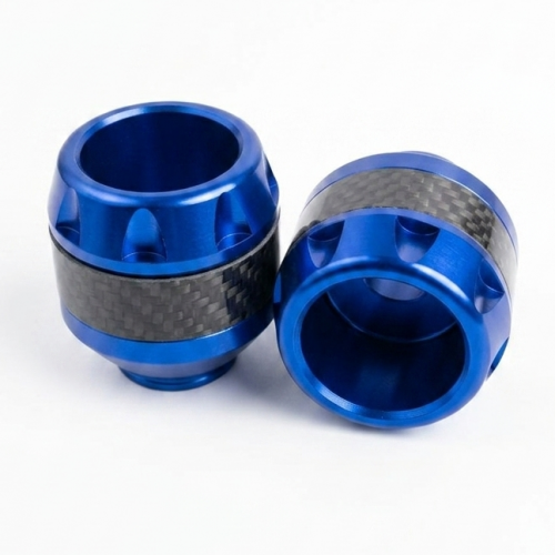 JUEGO SLIDER DE EJE ARO CARBONO AZUL