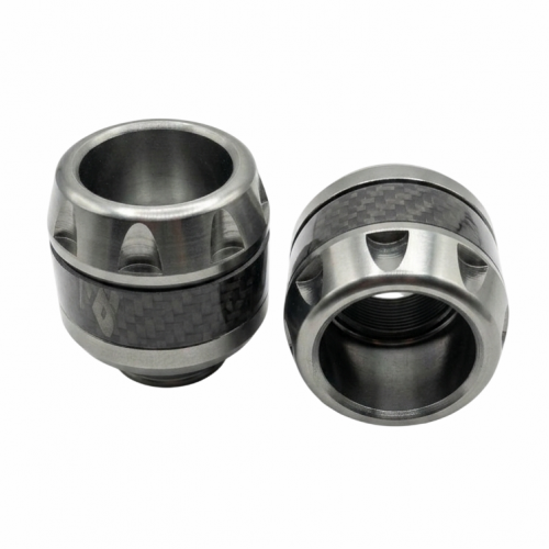 JUEGO SLIDER DE EJE ARO CARBONO TITANIO