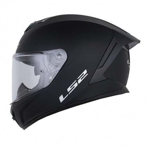 Casco Integral LS2 FF820 Solid Negro Visor TR M (214399)