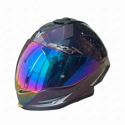 Casco Integral MM 667 Solid Camaleon Visor Iridium XL