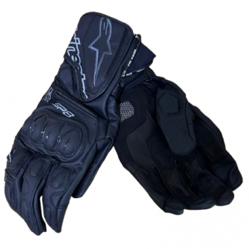 GUANTE DE PIEL ALPINESTARS SP-8 V3 NEGRO SP8 BLACK STAR S