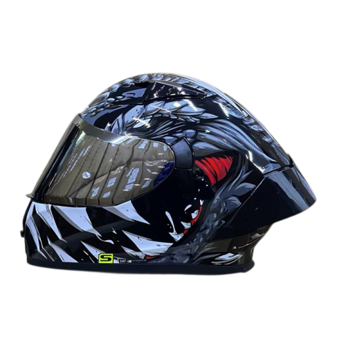 CASCO INTEGRAL SHAFT 526SP EVO ULTIMATE LI GRIS OSCURO GRIS VISOR IRIDIUM XL (198914)