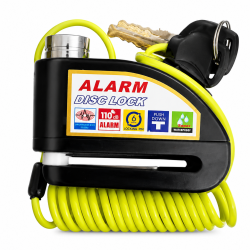 CANDADO DFR ALARMA CON GUAYA