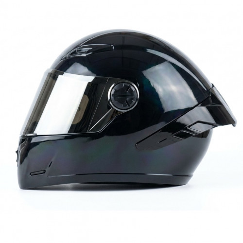 CASCO INTEGRAL ICH 501 SP SOLID NEGRO BRILLO VISOR SMOKE XL -197348