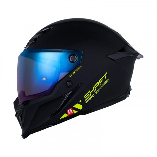CASCO INTEGRAL SHAFT_PRO 615 DV SOLID NEGRO AMARILLO VISOR IRIDIUM L (198984)