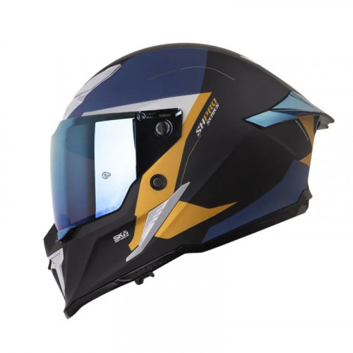 CASCO INTEGRAL SHAFT_PRO 615 DV CR-XX AZUL DORADO VISOR IRIDIUM XL (166104)