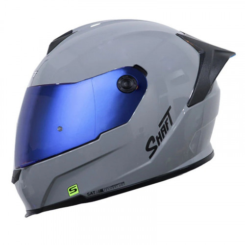 CASCO INTEGRAL SHAFT 502 SP SOLID GRIS GRIS OSCURO VISOR IRIDIUM L (192516)