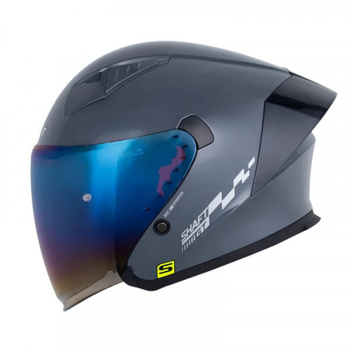 CASCO ABIERTO SHAFT 226 GT SOLID GRIS SILVER VISOR IRIDIUM S (184562)