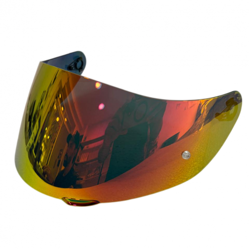 VISOR AGV K1-K3SV-K5-K5S COMPACT DORADO ROJO