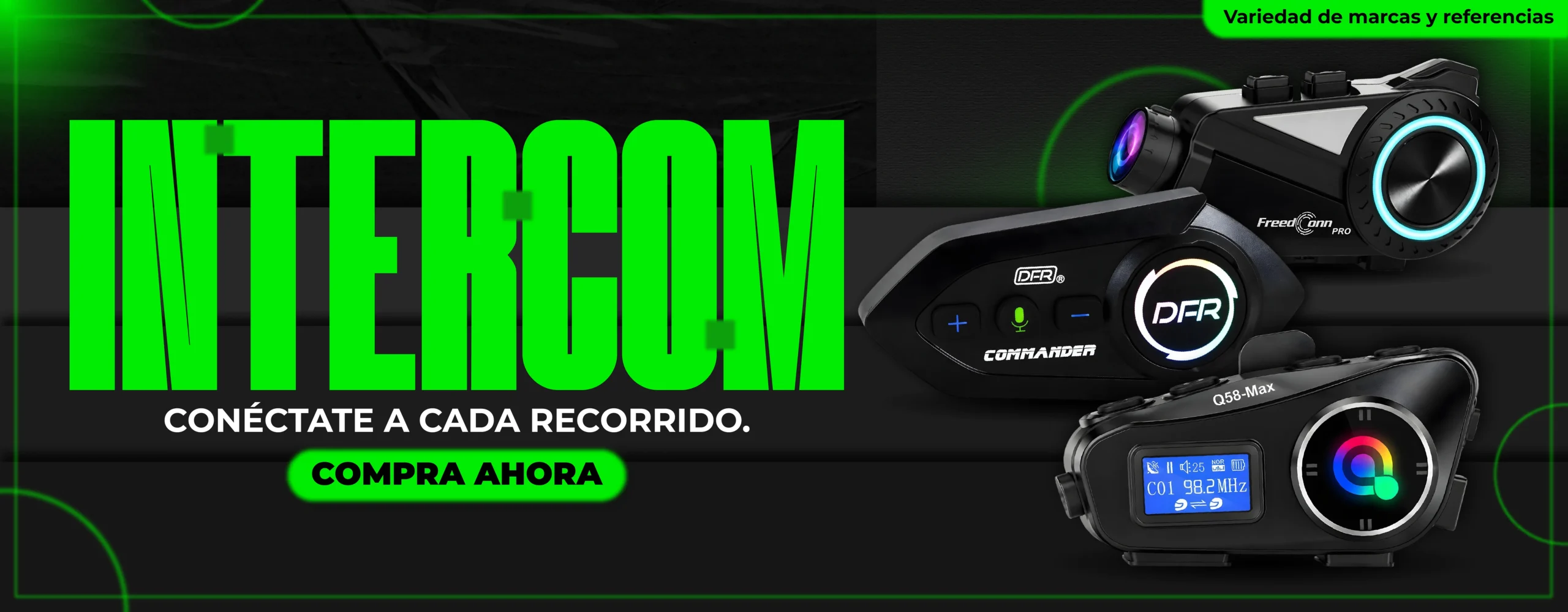 Intercomunicadores Moto Mellos