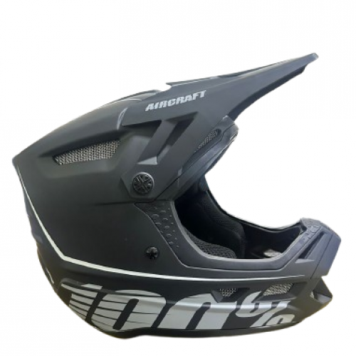 Casco Cross 100% Aircraft Negro Mate