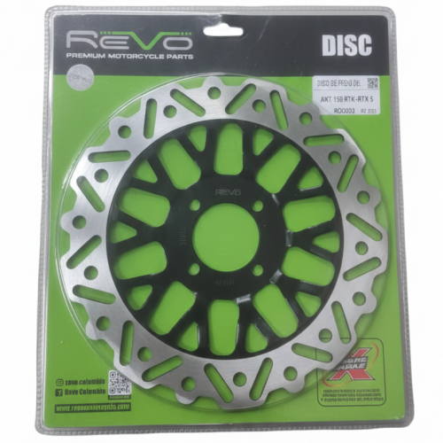 Disco DE Freno DEL AKT 150 Rtx-Rtx S/revo_und