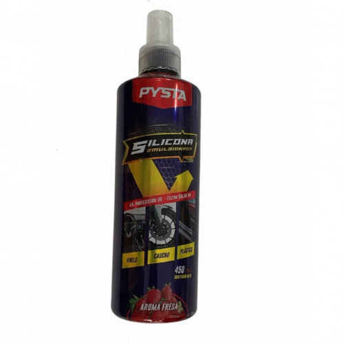 Siliciona Emulsionada Pysta X 450ML Aroma Fresa