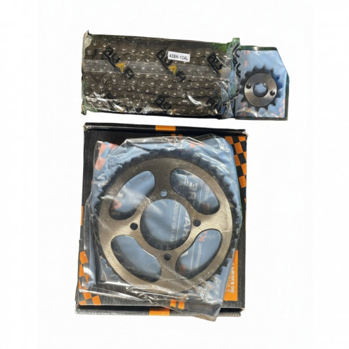 KIT DE Arrastre Discover Bajaj 13 5 428HX132L 42t+14t Ruah (kita–098)