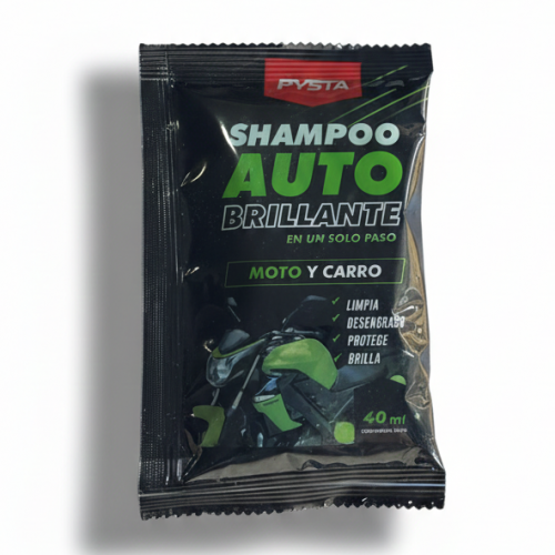 Shampoo Autobrillante Pysta X40GR X60