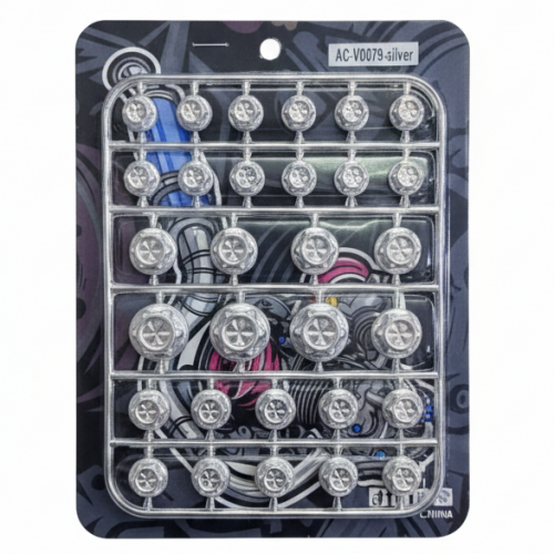 Juego DE Tapon DE Tornillos Plata AC-Y0079