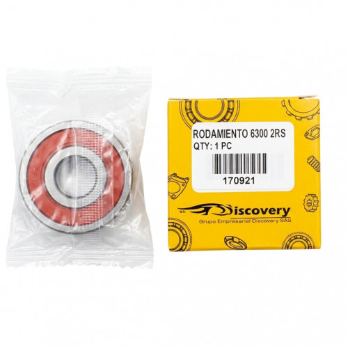 Rodamiento 6300 2RS Sello Caucho