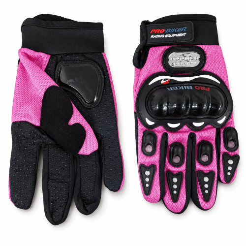 Guantes Pro Biker Fucsia Talla M