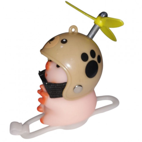 Cerdito Casco Cafe Huella