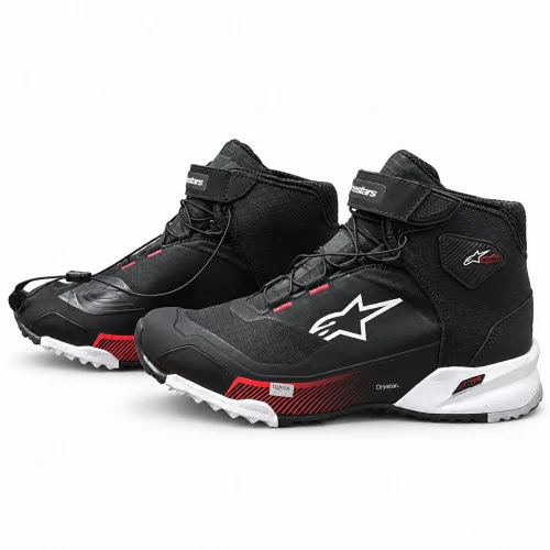 Bota Alpinestar Shoes Drystar Stella Cr-X Negro Blanco Fucsia 42