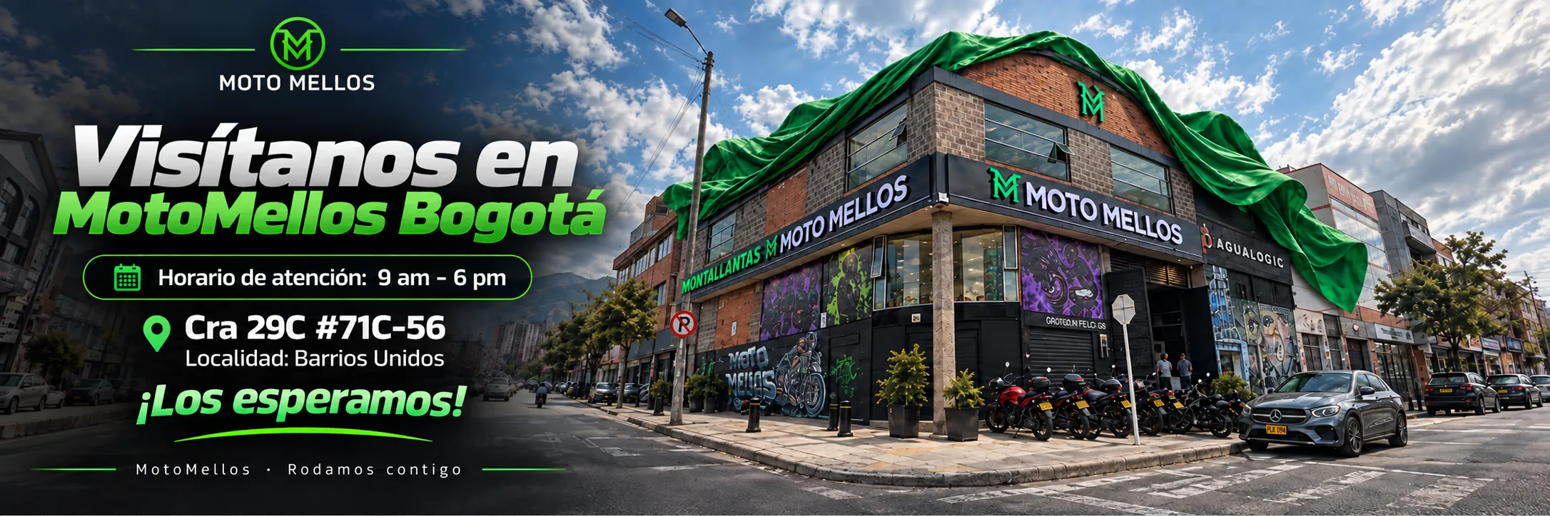 Inauguración Moto Mellos